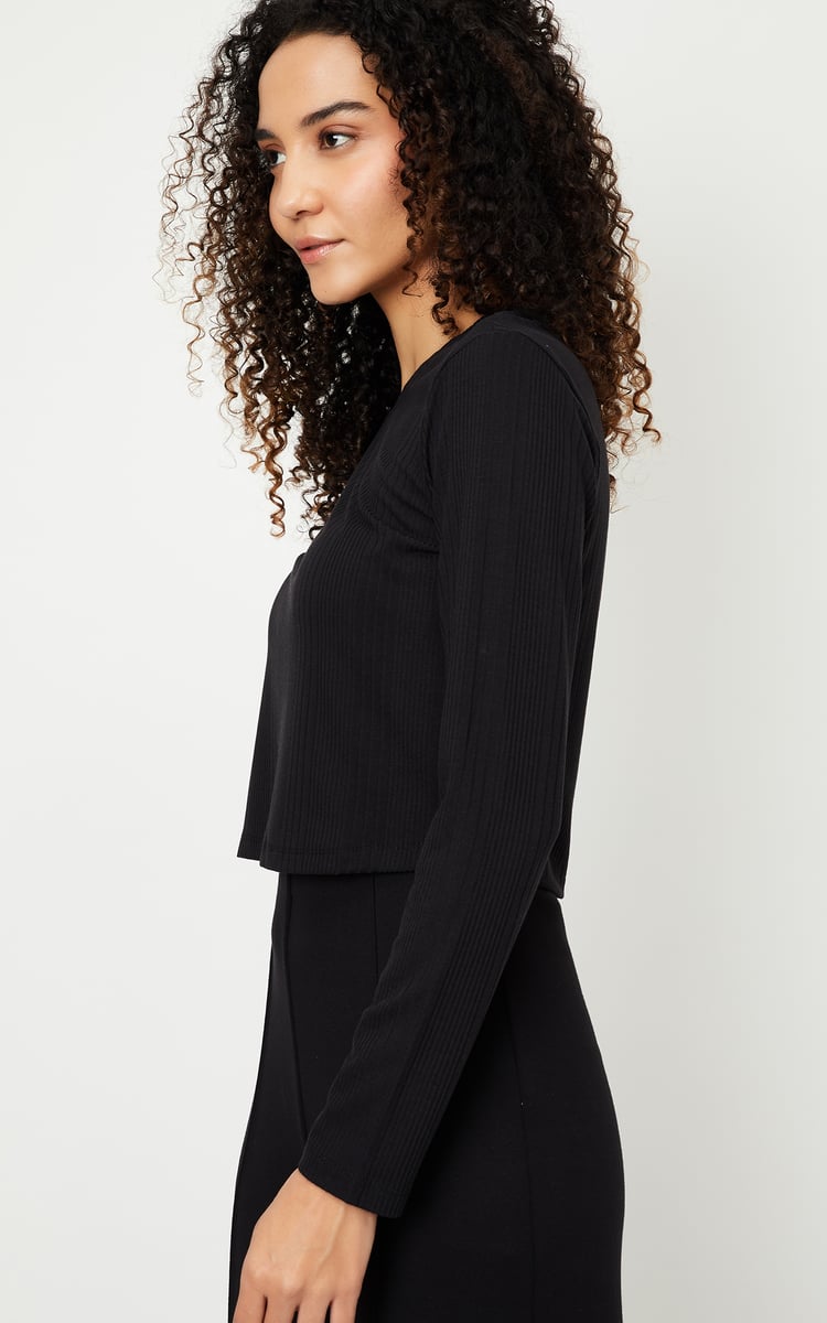 yo BIOTOP Knit pleats mini dress ブラック yo BIOTOP Knit pleats