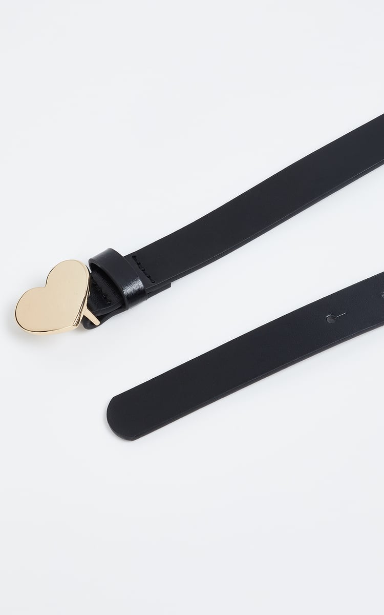 Buy Women Solid Belt with Heart Buckle Online at just Rs. 299.0