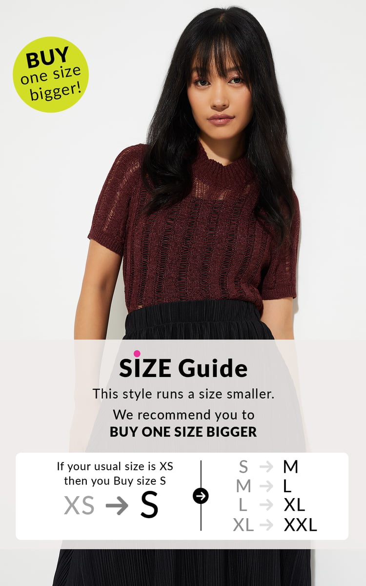 Buy URB_N Women Knit Top Online at just Rs. 799.0 - 1000015594125