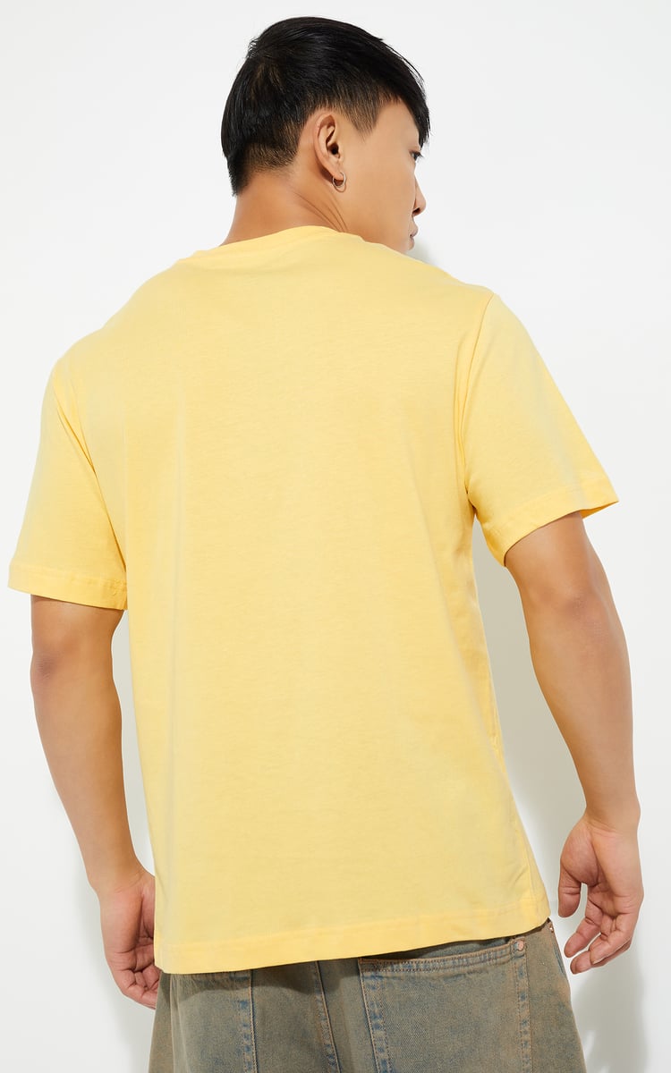 Buy URB_N Men Printed Regular Fit T-shirt Online at just Rs. 249.0