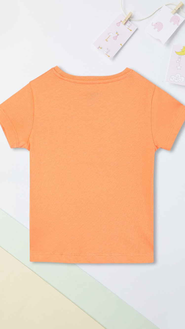 Buy Girls Graphic Printed T-shirt Online at just Rs. 169.0 