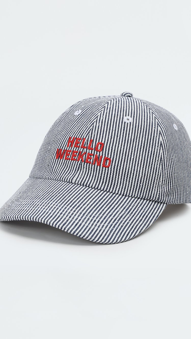 Buy Women Striped Baseball Cap Online at just Rs. 499.0