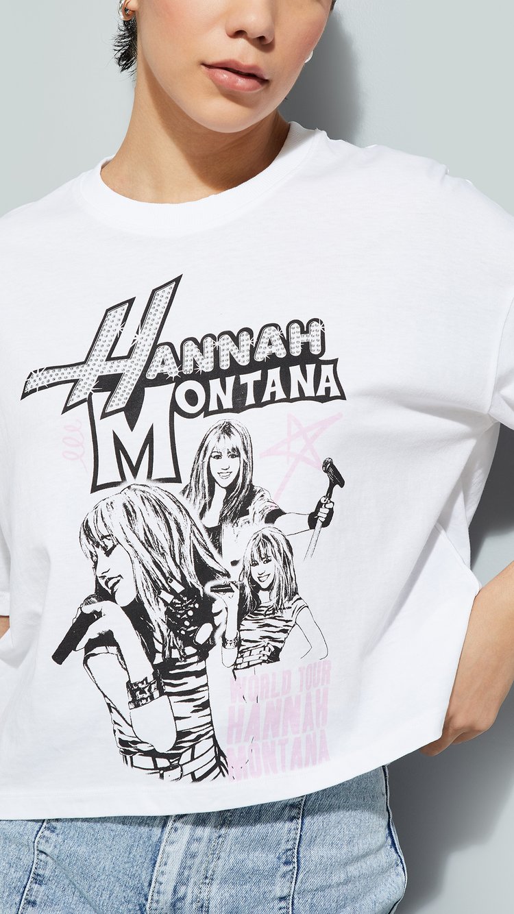Hannah Montana Tシャツ（黒・白） Hannah montana t shirt - Etsy 日本