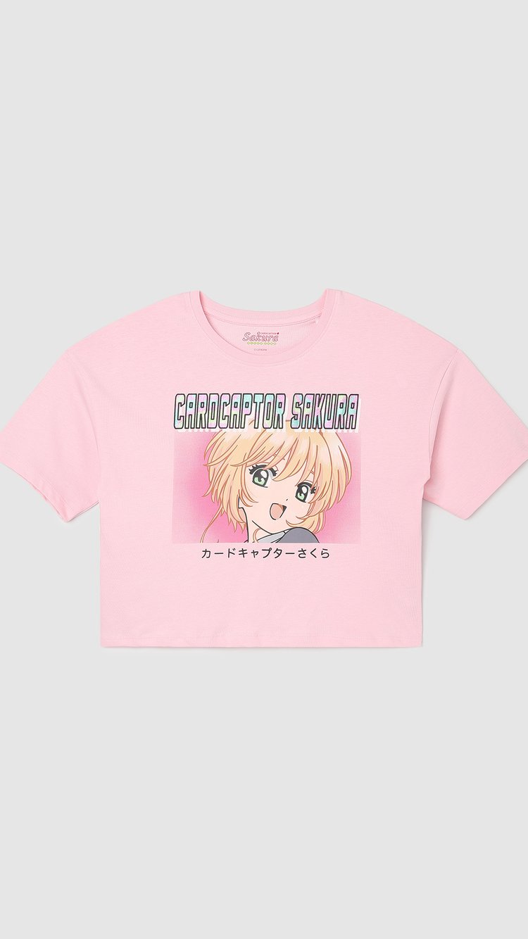 Buy Girls Sakura Printed T-shirt Online at just Rs. 499.0