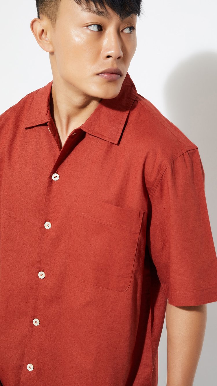 トップス Layering Short Sleeve Shirt Buy URB_N Men Textured Oversized Fit Shirt Online at just Rs