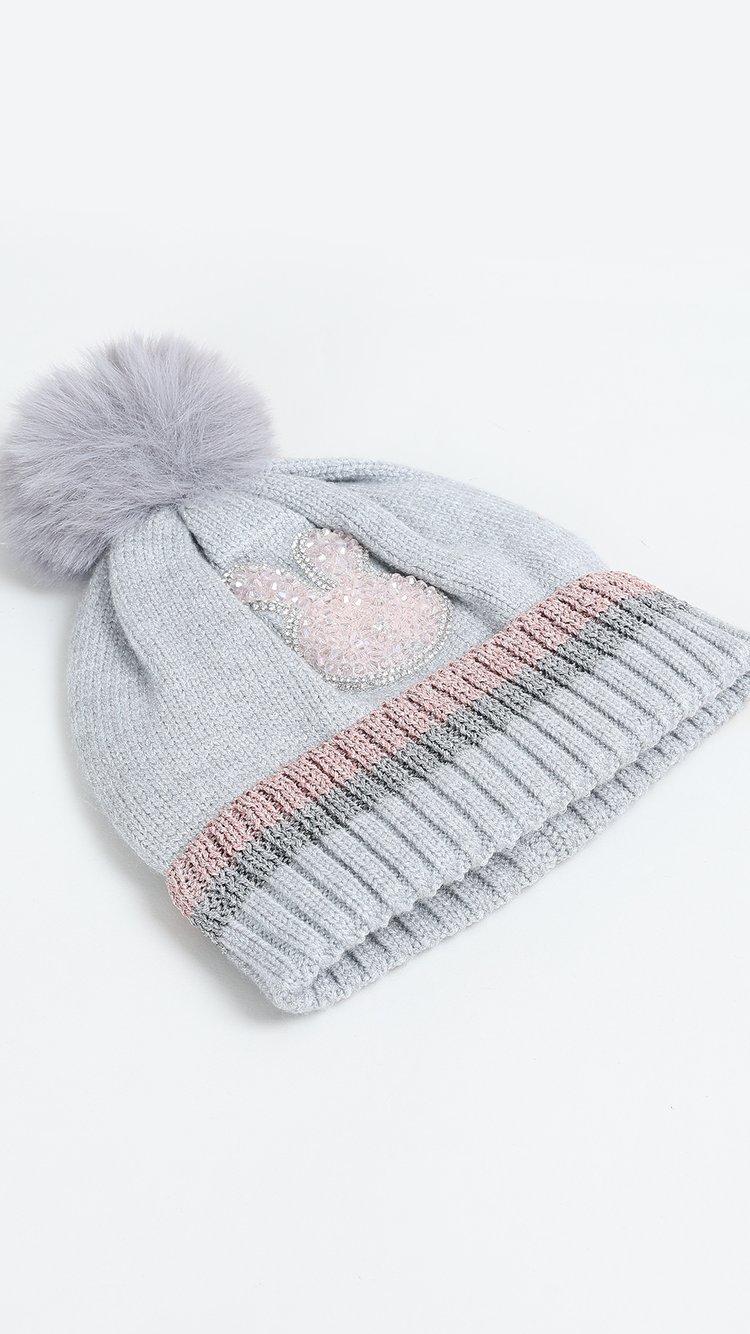 Buy Girls Embellished Beanie Online at just Rs. 499.0