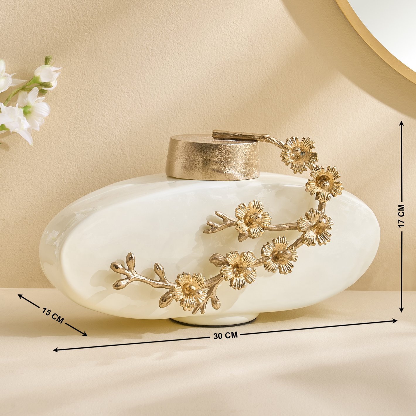 ☆Hiroass☆asian ☆interior GlassFlower set Real Flower Inside