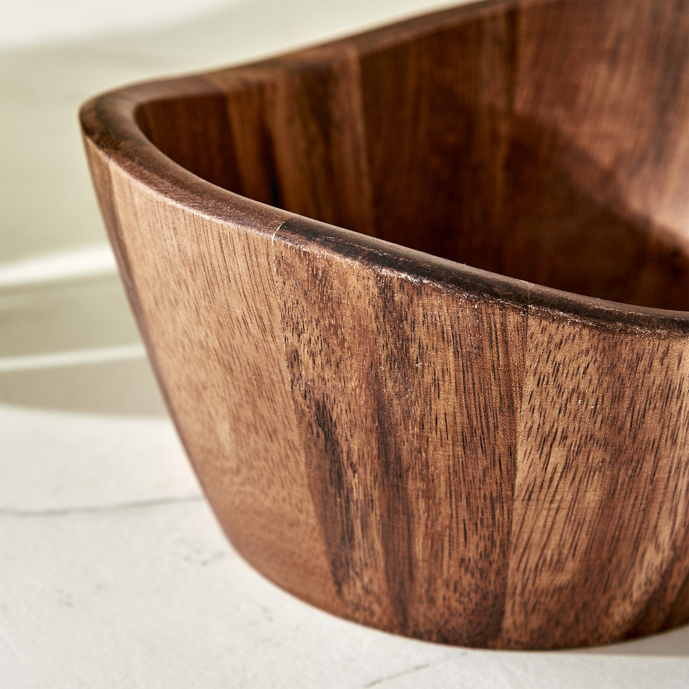 Buy Chefs Pride Marion Acacia Wood Serving Bowl from Home Centre
