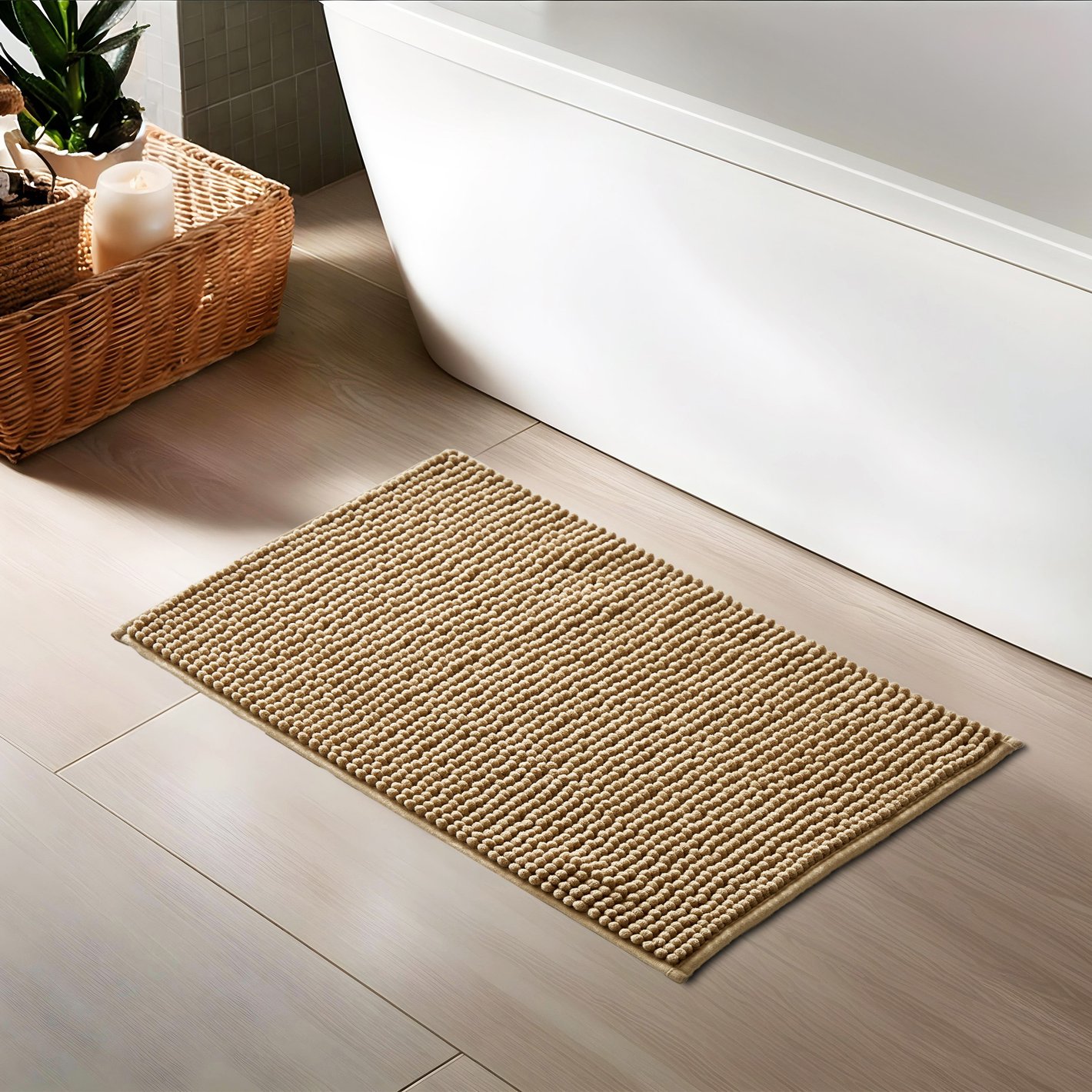 Buy Bask Poppy Anti-Skid Bath Mat 60x40cm from Home Centre at
