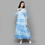 Global desi blue maxi dress hotsell