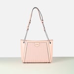 ALLEN SOLLY Basket Weave Shoulder Bag