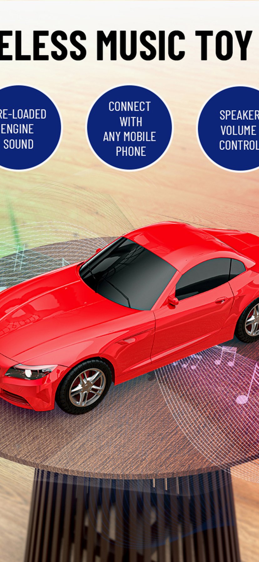 Buy Mirana Rechargeable High Speed Racing Car with App and Remote Control  from Mirana at just INR 1199.0 at Babyshop