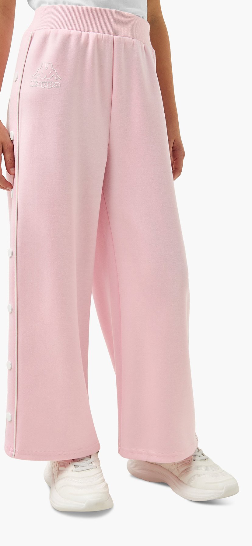 Kappa Joggers Pink Kappa Leggings Kappa Logo Print Flared Leggings