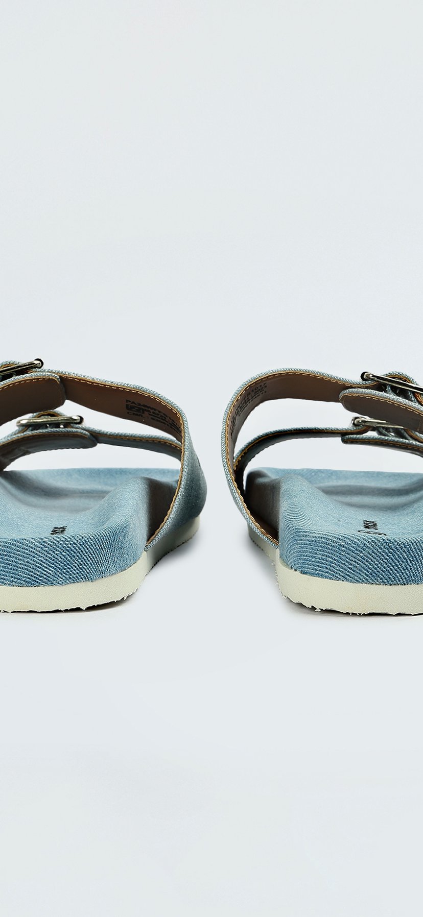 Buy Women Metallic Denim Flats Online at just Rs. 799.0