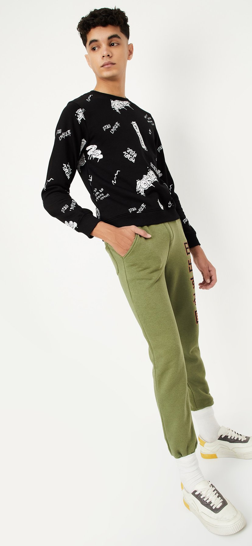 Buy Boys All-Over Printed Sweatshirt Online at just Rs. 699.0