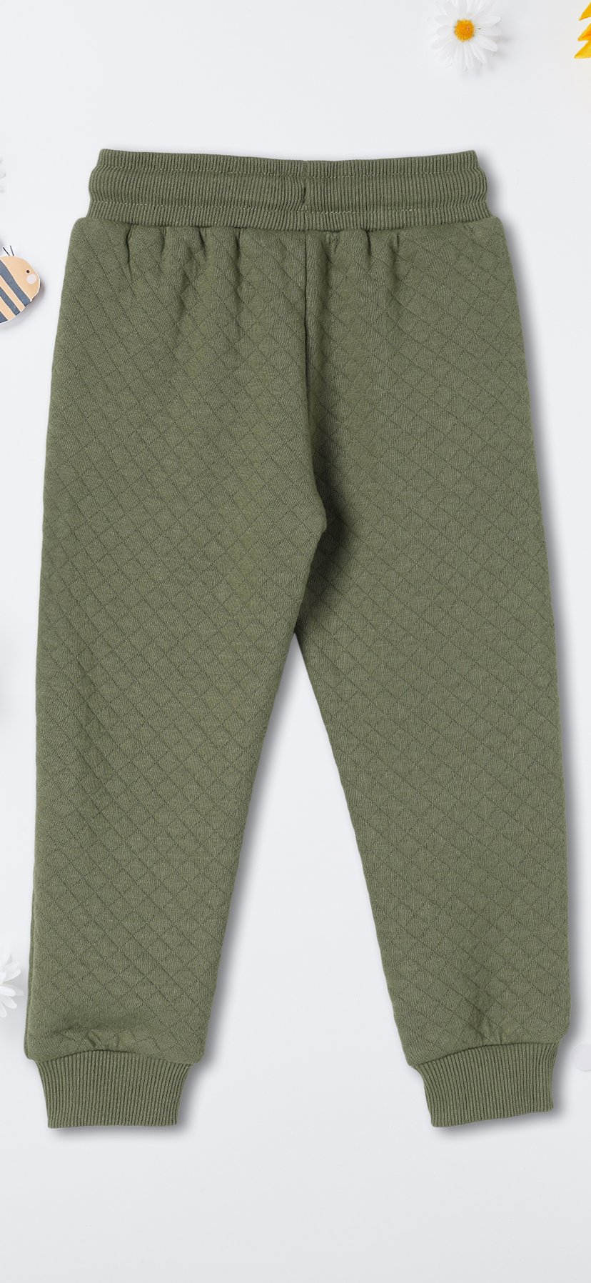 Zara Checked Trousers Mens Girls Geometric Knit Joggers