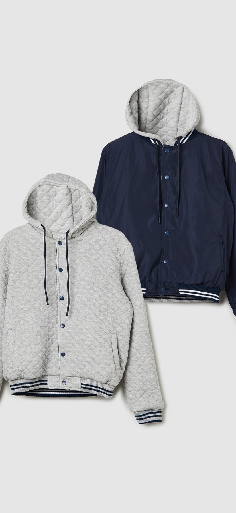 Buy Boys Reversible Hooded Jacket Online at just Rs. 1499.0  