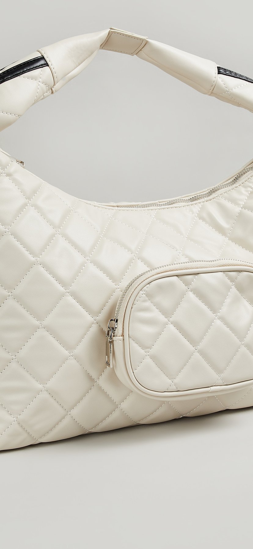 Buy Women Quilted Handheld Bag with Pouch Online at just Rs