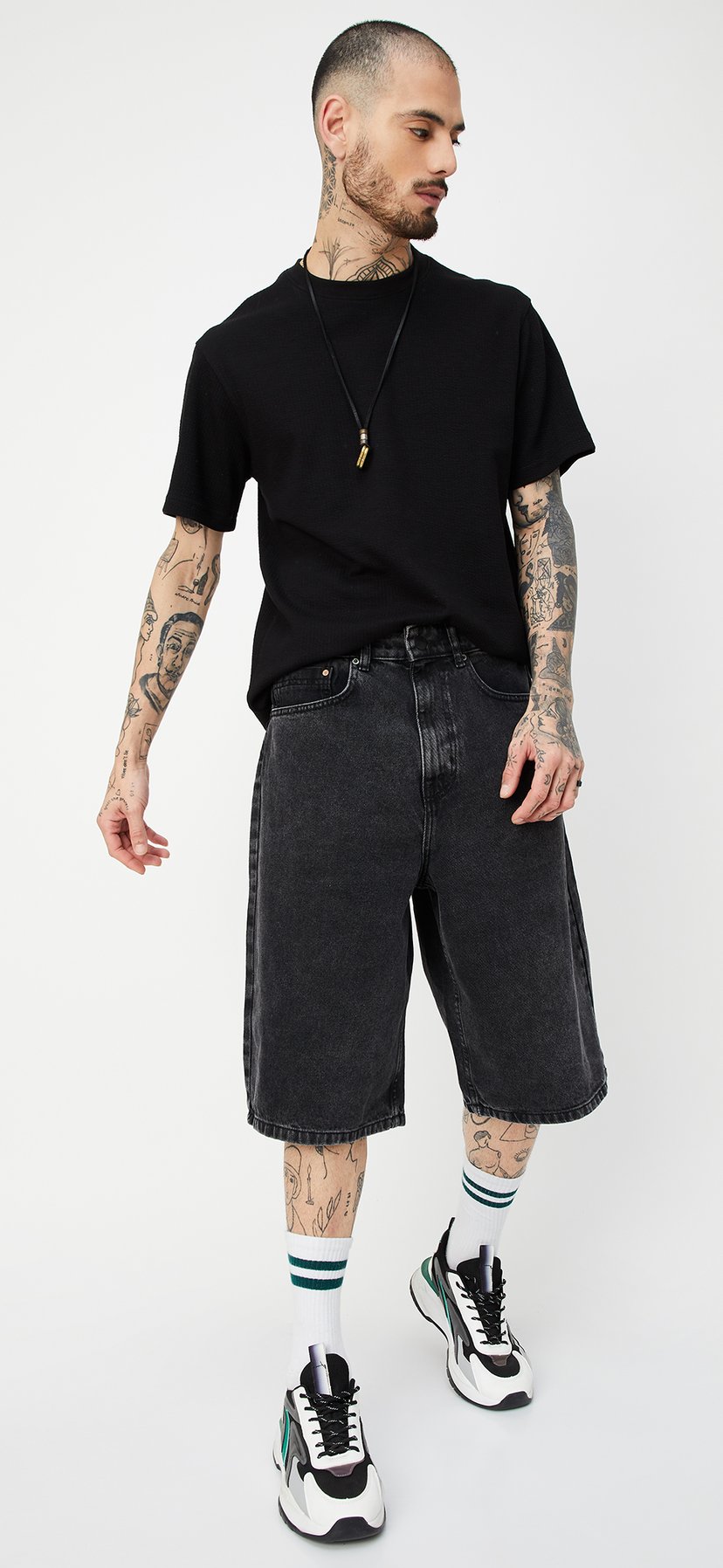公式の店舗 1000014769809-Black-BLACK- パンツ