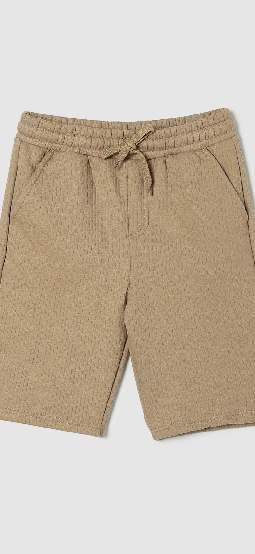 Buy Boys Ribbed Knit Shorts Online at just Rs. 399.0