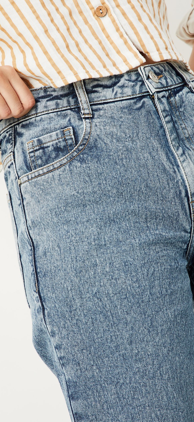 Buy Women Washed Wide Leg Jeans Online at just Rs. 1299.0 Buy Women Washed Wide Leg Jeans Online at just Rs. 1299.0