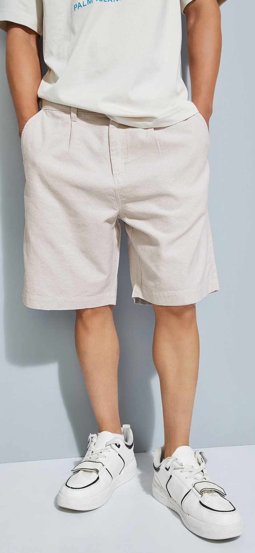 Buy URB_N Men Textured Shorts Online at just Rs. 899.0