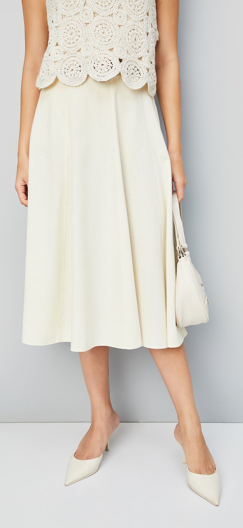 ★E.B.M★ H-line belt skirt EMP5WSK120 ☆E.B.M☆ H-line belt skirt EMP5WSK120 Belted H-line skirt