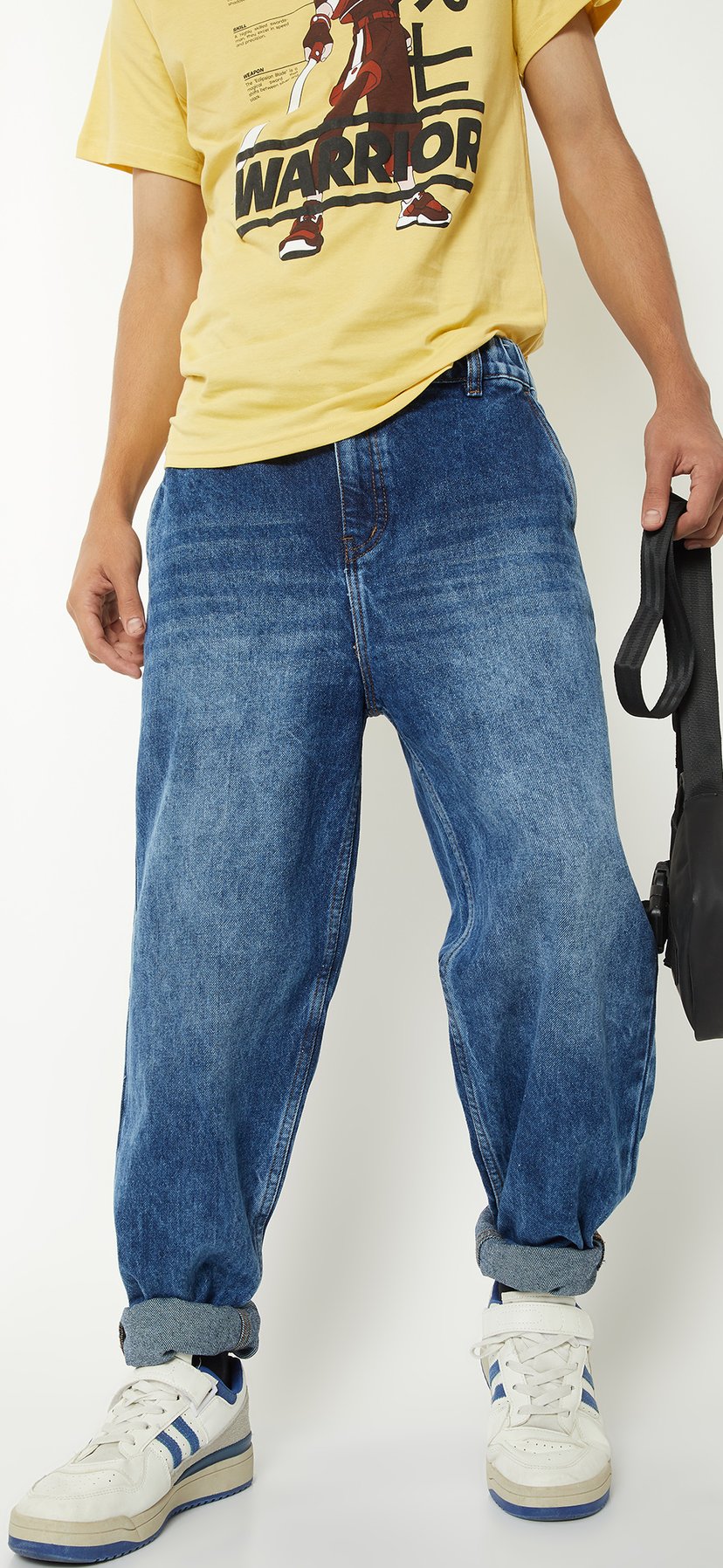 Buy Boys Washed Balloon Fit Jeans Online at just Rs. 799.0