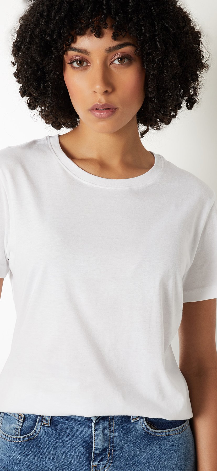 Buy Women Solid T-shirt Online at just Rs. 199.0 - 1000015802033