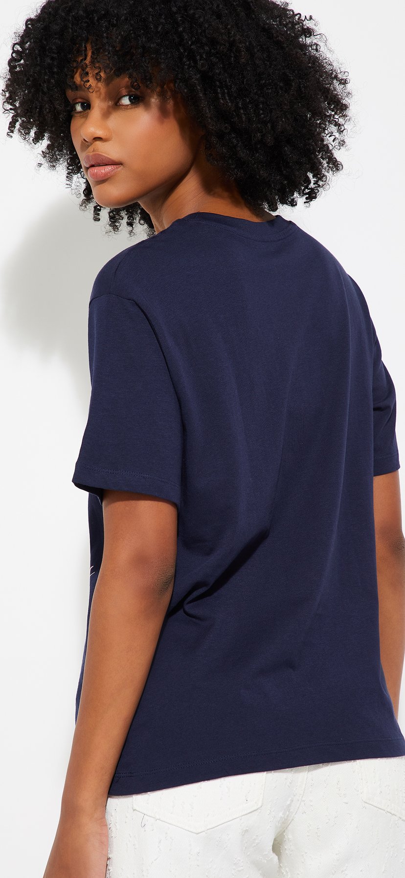 F/CE. LAYERED T-SHIRT M ネイビー Buy ALAYA F x URB_N Women Printed Relaxed Fit T-shirt Online at