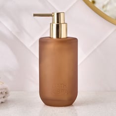 Nova Garnet Bravelle Polyresin Soap Dispenser | Brown | Polyresin