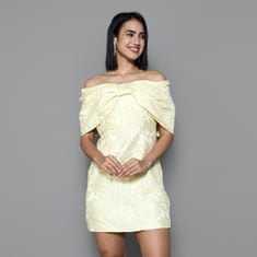 ワンピース andmary Amber offshoulder mini dress Amber offshoulder mini dress