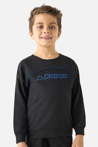 Kappa Logo Print Long Sleeves Sweatshirt and Joggers Set