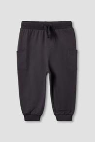 Juniors Solid Joggers with Drawstring Waist