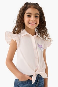 Juniors Hello Kitty and Friends Print Shirt