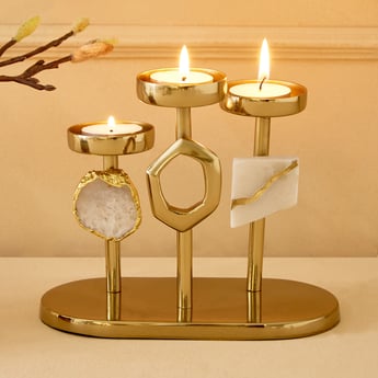 Eternity Vogue Pearl Metal Multi T-Light Holder