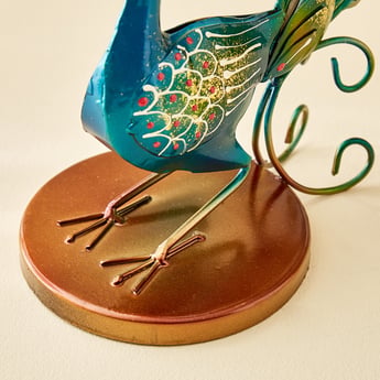 Buy Corsica Mystic India Metal Peacock Figurine from Corsica by