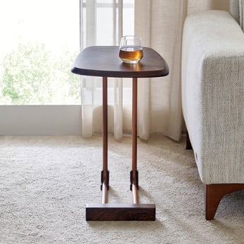 Buy Cameroon Mango Wood Top Cocktail Table - Brown from Home