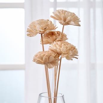 Festoon Natura Set of 5 Dried Shola Flowers - 53cm