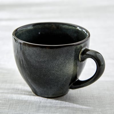 Buy Cadenza Spruce Stoneware Printed Cup and Saucer - 190ml from