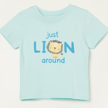 FAME FOREVER Boys Lion King Print T-shirt