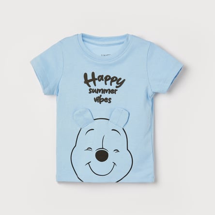 JUNIORS Boys Winnie The Pooh Print T-shirt
