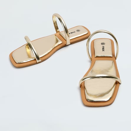 Buy Women Double Strap Flat Sandals Online at just