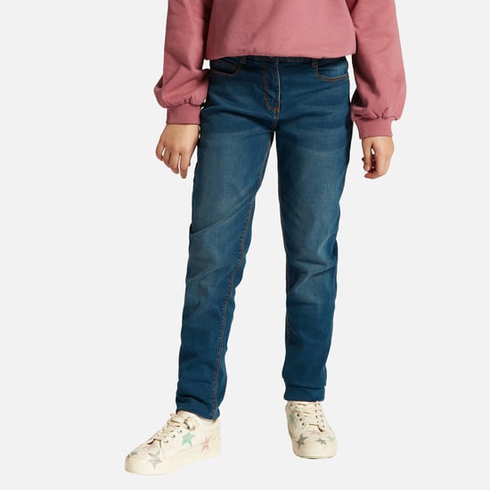 Juniors Girls' Straight Fit Jeans