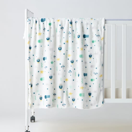 Juniors Printed Raschel Blanket - 75x100 cm