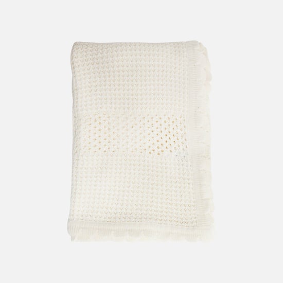 Juniors Knitted Cellular Blanket - 102x102 cm