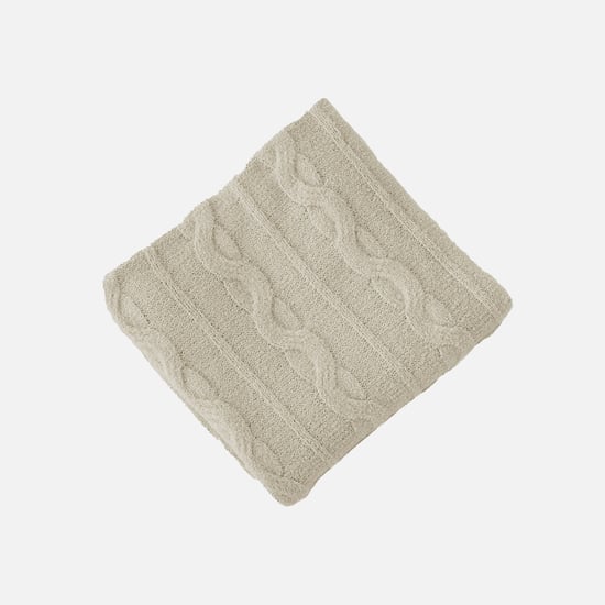 Giggles Cable Knitted Throw - 80x100 cm