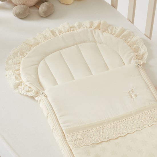 Giggles Printed Nest Bag with Frill Detail