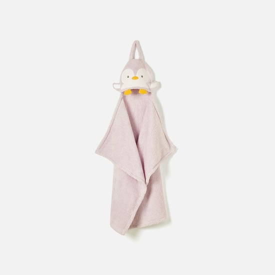 Juniors Penguin Applique Blanket with Hood - 76x102 cm