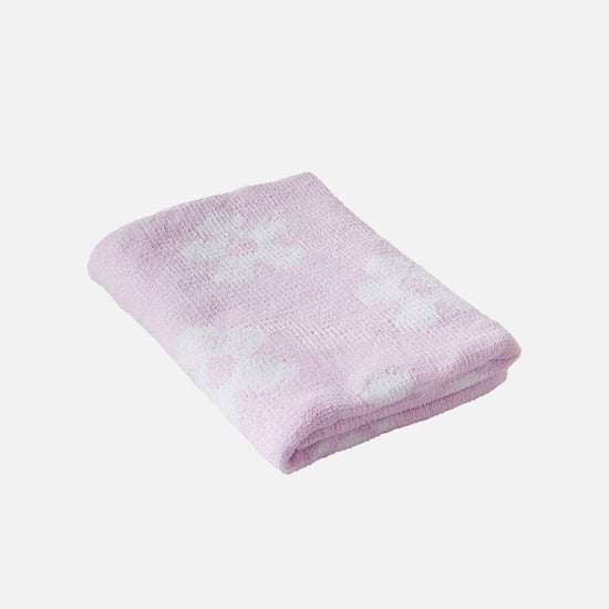 Juniors All-Over Floral Print Blanket - 75x100 cm